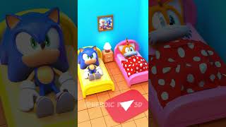 Tails Not Letting Sonic Sleep Peacefully 😄FunnyAnimation shorts blenderanimation [upl. by Airdnassac]