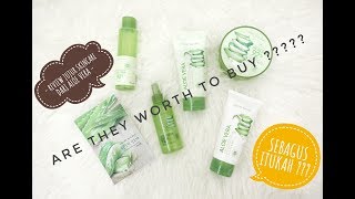 ALOE VERA BENERAN SEBAGUS ITUKAH   NATURE REPUBLIC REVIEW [upl. by Ariane]