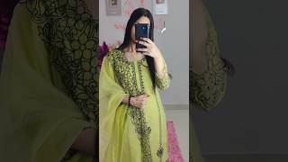 new Trending🔥beautiful designer suitPakistani suit hand worklong kurti viral shorts new reels [upl. by Llenrac609]