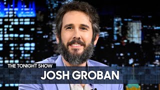 Josh Groban Doesnt Think Anyone Has Heard His Sweeney Todd Opening Line Extended  Tonight Show [upl. by Tioneb37]