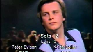 Keith Deller v Peter Evison QF 1987 British Professional Championships [upl. by Johnny]