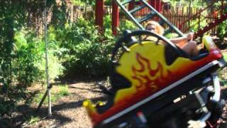 Chessington World Of Adventure Audio  Dragons Fury Queue Line Loop Part 1 [upl. by Raasch]