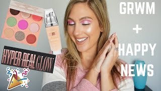 CHATTY GRWM  SHARING GOOD NEWS MARCH SHOPPED MY STASH [upl. by Ayotal]