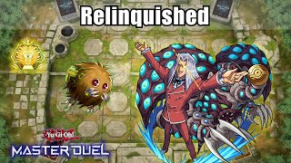 Relinquished Deck  Crushing Duelist Cup DLv MAX  YuGiOh Master Duel [upl. by Deborath87]