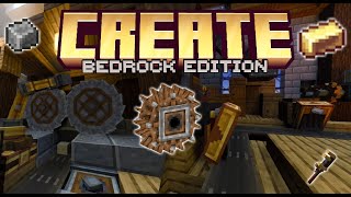 Create Addon Minecraft PE MCPE Bedrock Edition Addon [upl. by Glenden886]