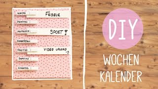 DIY Wochenkalender mit Nina Moghaddam [upl. by Natica]