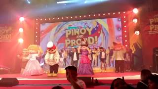 JOLLIBEE MASCOTS DANCE NUMBER [upl. by Mayyahk]