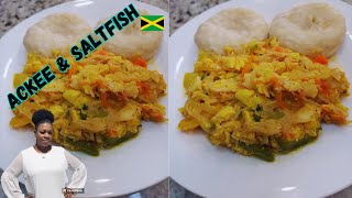 How To Make Ackee amp Saltfish  BEST Ackee and saltfish recipe  Jamaican Ackee and Saltfish [upl. by Nedah]