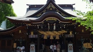 Kushida Shrine 櫛田神社） Fukuoka City Japan [upl. by Lauber898]