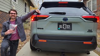 2019 RAV4 5th Gen XA50 Brake Light Harness Install [upl. by Lajes]