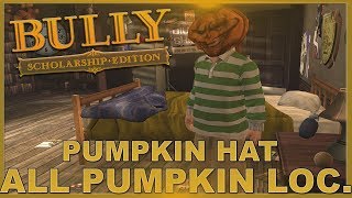 Bully Scholarship Edition ALL PUMPKIN LOCATIONS  TROPHYHAT [upl. by Matta]