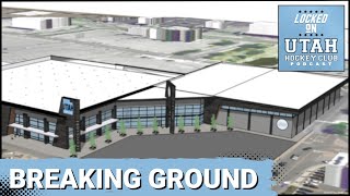 Utahs South Town Practice Facility Breaks Ground [upl. by Ellynn]