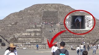 ¿Túnel SECRETO en las pirámides de Teotihuacán [upl. by Rim385]