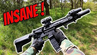 This Airsoft Gun is INSANE  Krytac Trident MKII CRB Gameplay [upl. by Ozzy976]