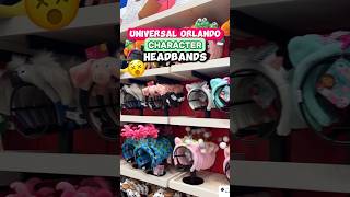 Minnie Mouse Ears  Universal 👀🎢 ADORABLE Universal Character Headbands [upl. by Yblehs491]