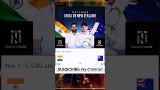 India vs New Zealand 3rd Test Match Date Time Schedule 2024 India vs NZ 3rd Test Match Schedule 2024 [upl. by Ennahtur]