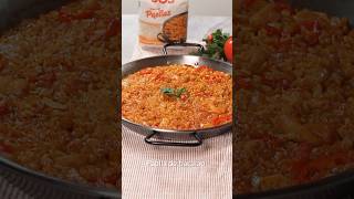 🥘🐟 Paella de Bacalao  Receta Tradicional y Deliciosa 😋 [upl. by Nickolaus21]