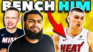 Why The Miami Heat Must Bench Tyler Herro  Debate vs ​⁠anthonydheat [upl. by Ahsaekal745]