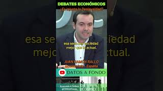 ¿Es injusta la desigualdadJuan Ramón Rallo shorts economia liberalismo [upl. by Ailsun]