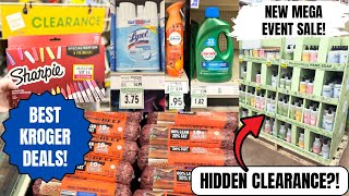 BEST KROGER DEALS  NEW MEGA EVENT  CLEARANCE FINDS  COUPON MATCHUPS  110  116 [upl. by Ahsekim]