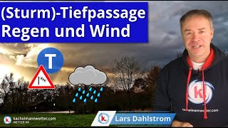 Kleines Sturmtief mit viel Wind und Regen  danach etwas kälter und ruhiger [upl. by Ycak802]