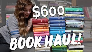 MASSIVE 600 BOOK HAUL Word Cloud Classics Collection [upl. by Bevin]