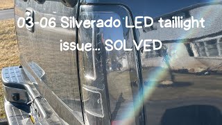 0306 Silverado LED taillight issues are solved [upl. by Luigino]