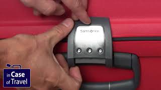 How to set the lock code on a Samsonite Aeris basic and other cases without TSA [upl. by Gylys]