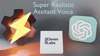 Tasker  ChatGPT  Elevenlabs  Super Realistic Assistant [upl. by Adlemy]