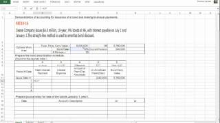 14 ABE10 16 Issue Bonds Amort Tbl JEs Lecture MP4 [upl. by Nessah]