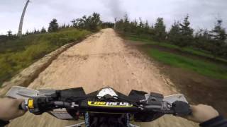 Suzuki LTR 450 HITTING THE TRAILS  GoPro Hero 4  Helmet Cam [upl. by Ykceb160]