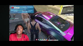 ishowspeed plays GTA RP with chester [upl. by Airdnalahs457]