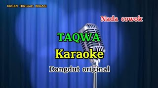 TAQWARHOMA IRAMAKARAOKE DANGDUT ORIGINALLIRIK BERJALAN [upl. by Yeldoow]