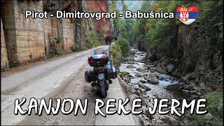 Kanjon reke Jerme 🇷🇸 FJR1300 Mavic Mini [upl. by Eimmas]