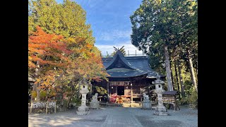 Fuji Omuro Sengenjinja Shrine in Autumn [upl. by Giovanni792]