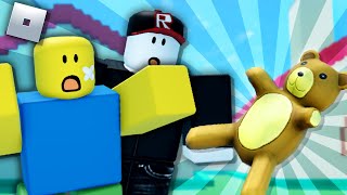 Noobys Lost Teddy  ROBLOX Animation [upl. by Yarrum]