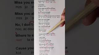 Belajar English connected speech lewat lagu quotI Like You The Mostquot English version [upl. by Ardnekal]