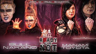 Bull Nakano vs Manami Toyota  AOWell PPV Ready or Not [upl. by Neila]