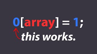 arrays are weird [upl. by Enelloc546]