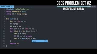 CSES PROBLEM SET 2 [upl. by Marijn]