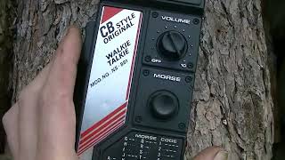 CB Style Walkie Talkie MOD NS 881 Test  eflose 1432 [upl. by Cybil]