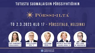 Pörssiilta Helsinki to 232023 paikan päällä  verkossa [upl. by Lehsar]