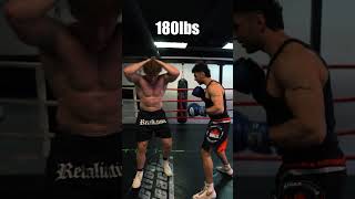 BODYBUILDER VS PRO BOXERS bodybuildingbodybuilder boxing shorts [upl. by Aranat715]