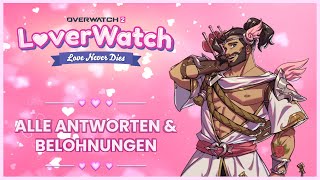 Overwatch 2 – LoverWatch Alle Antworten amp Belohnungen  BroGamersde [upl. by Jez805]