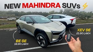 New Mahindra XEV 9e amp BE 6e First Impressions  Gagan Choudhary [upl. by Lanni92]