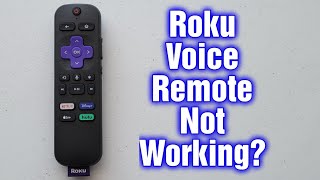 Roku Voice Remote Not Working Troubleshooting Guide [upl. by Ahsenrad]