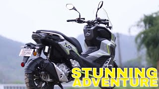 THIS IS WHY YOU SHOULD HAVE THE 2022 LONGJIA XDV 250 Si  STUNNING ADVENTURE SCOOTER [upl. by Benoite]