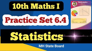 Class 10 Maths Algebra Practice Set 64  Statistics Practice Set 64 [upl. by Deevan821]