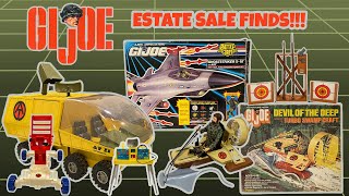 Vintage GI Joe Estate Sale Finds 1970s GI Joe Adventure Team Toys amp 90s Ghoststriker [upl. by Ibrad]