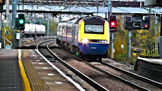 Trains at Nuneaton WCML  041120 [upl. by Dylane]